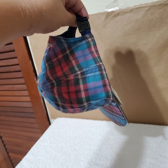 Sold. Polo Ralph Lauren Plaid Twill Madras Varsity "P" Patch Logo hat - Picture 15 of 16